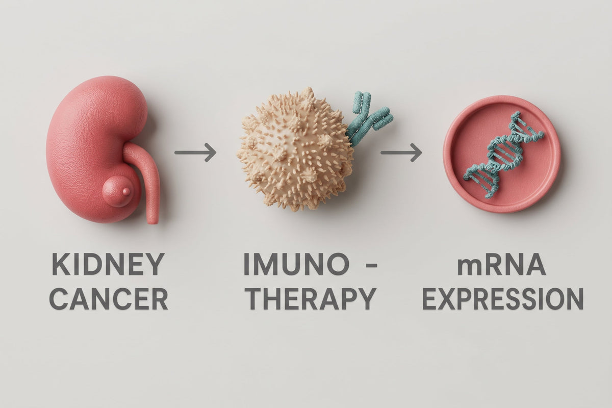 spressione dell'mRNA, eterogeneità tumorale e risposta alla terapia in pazienti con carcinoma a cellule renali avanzato trattati con combinazioni immunologiche (ARON-1α)